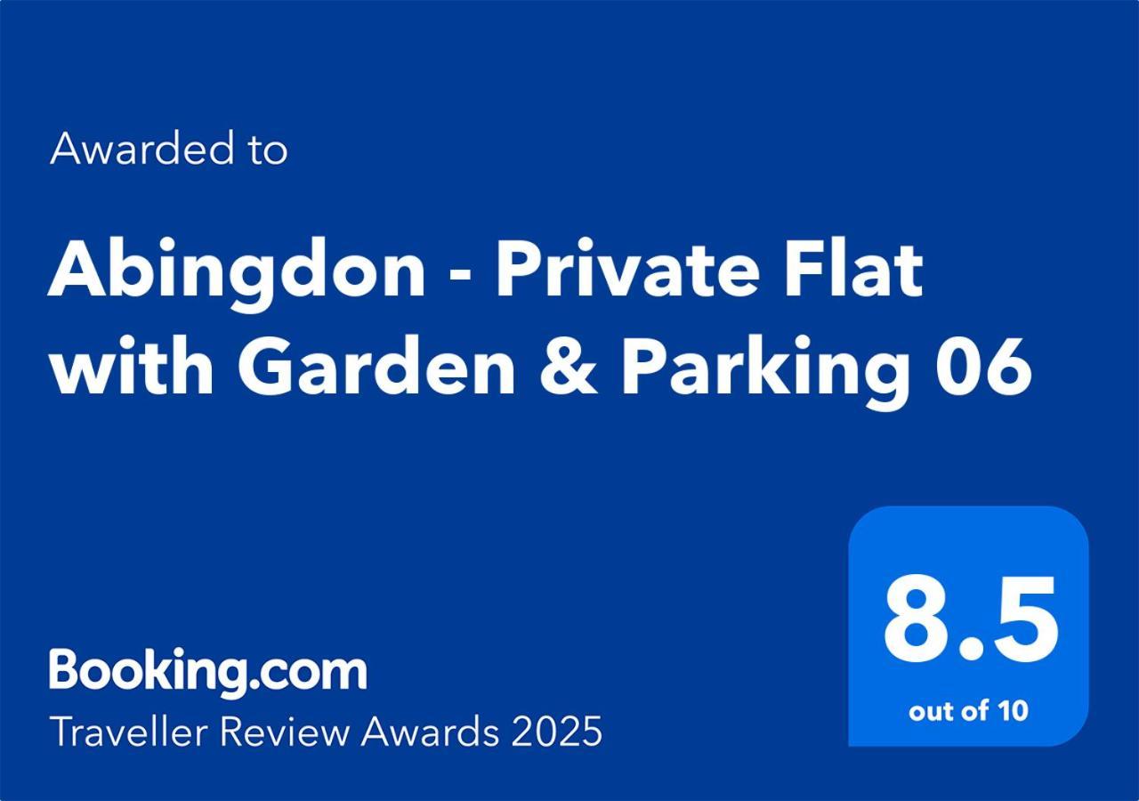 Abingdon - Private Flat With Garden & Parking 06 Apartment ภายนอก รูปภาพ